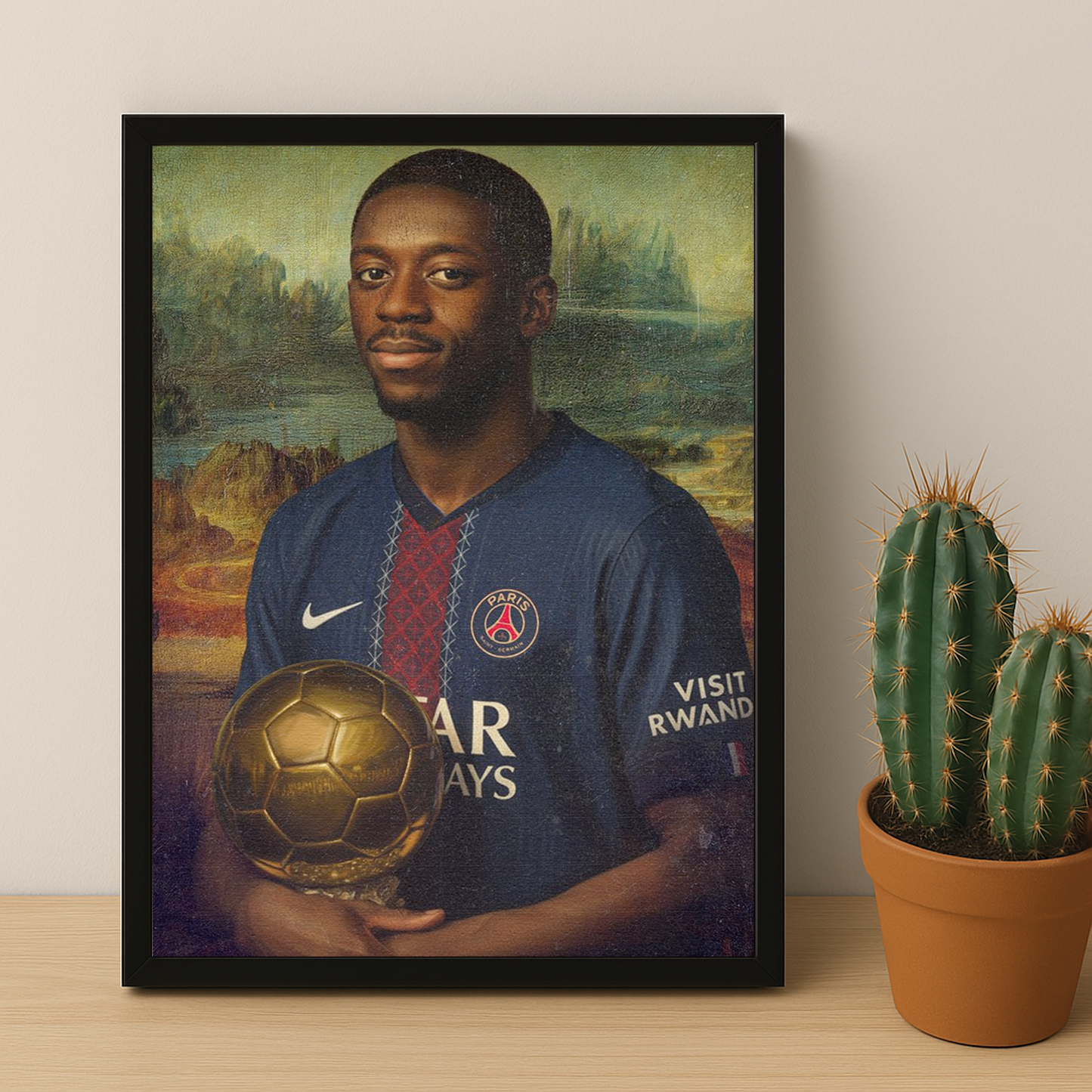 Poster Ballon d'Or - Ousmane Dembélé