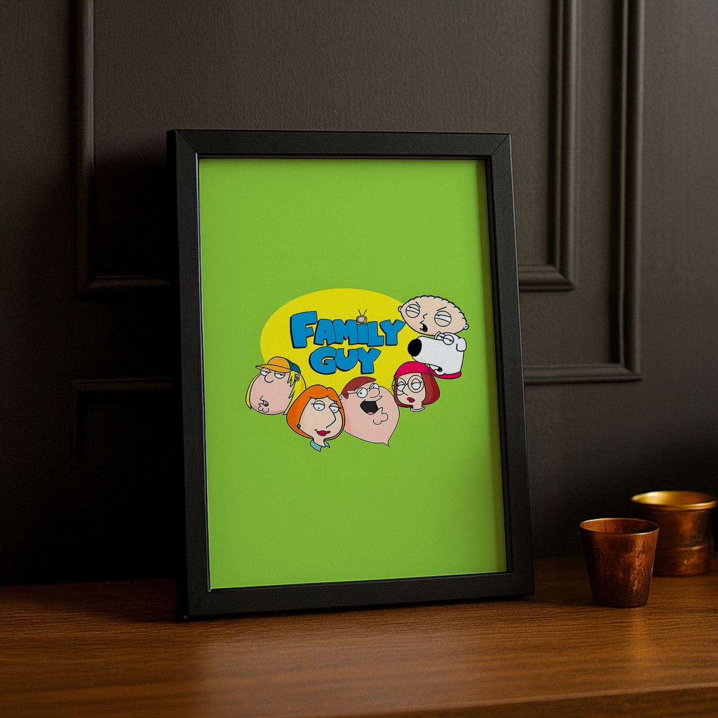 Cadre Photo Family Guy - Green