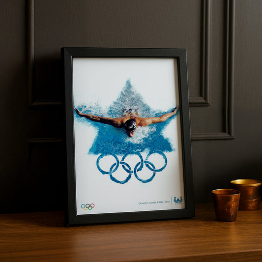 Cadre Photo Natation - Jeux Olympiques