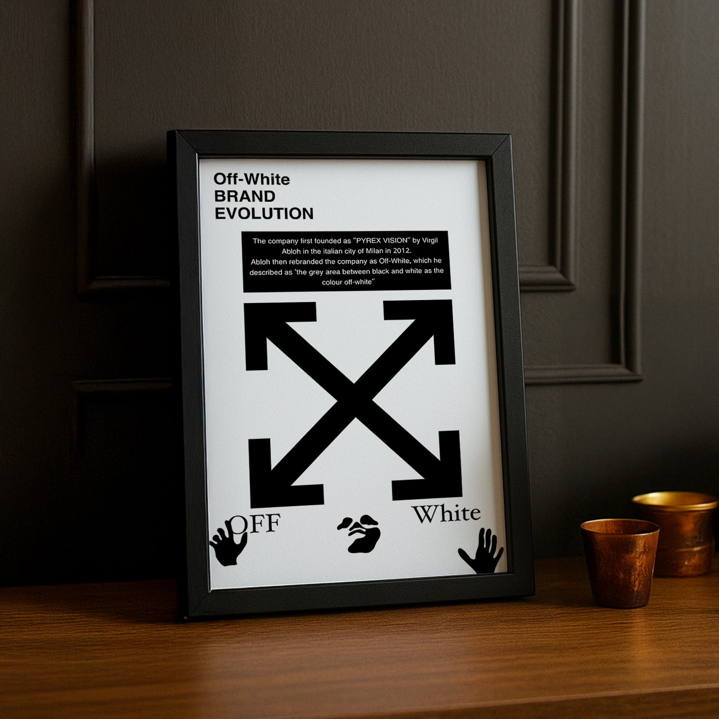 Cadre photo Off-White