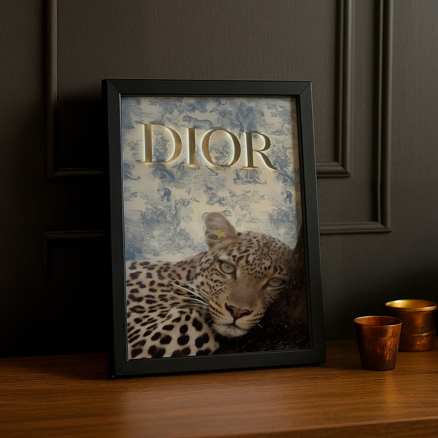 Cadre photo Dior Tiger