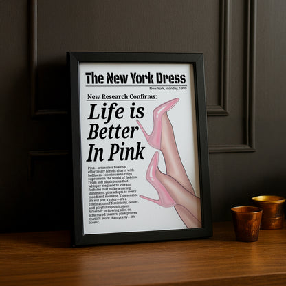 Cadre photo Mode - The New York Dress