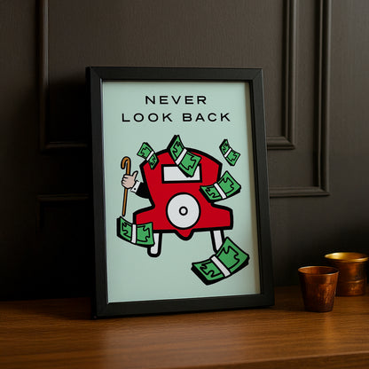 Monopoly Never look back - Cadre photo