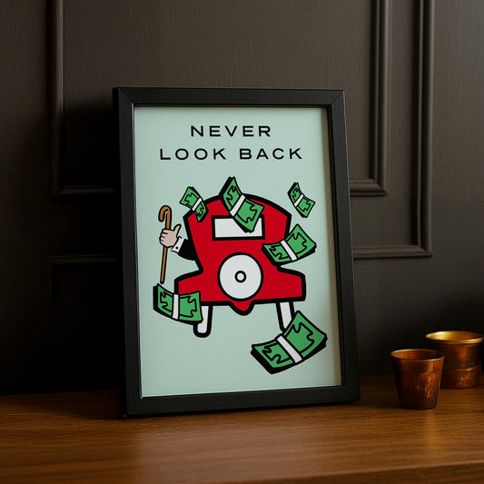 Monopoly Never look back - Cadre photo