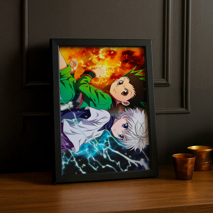 Cadre Photo Hunter x Hunter - Kirua x Gon Energy