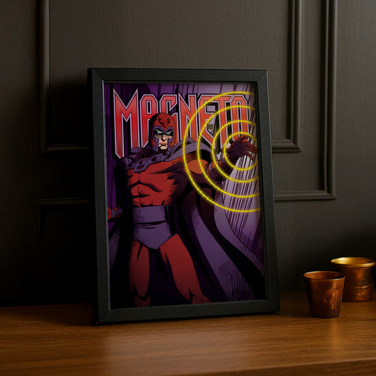 Cadre photo Magneto Marvel