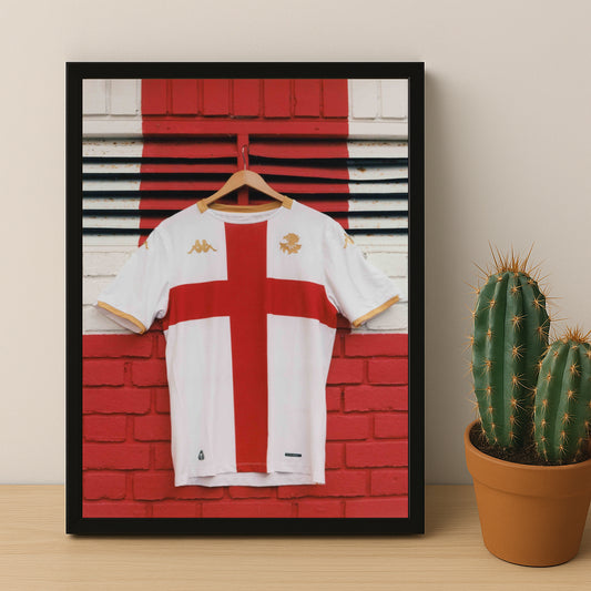 Poster Maillot Football - Genoa Kit 25-26