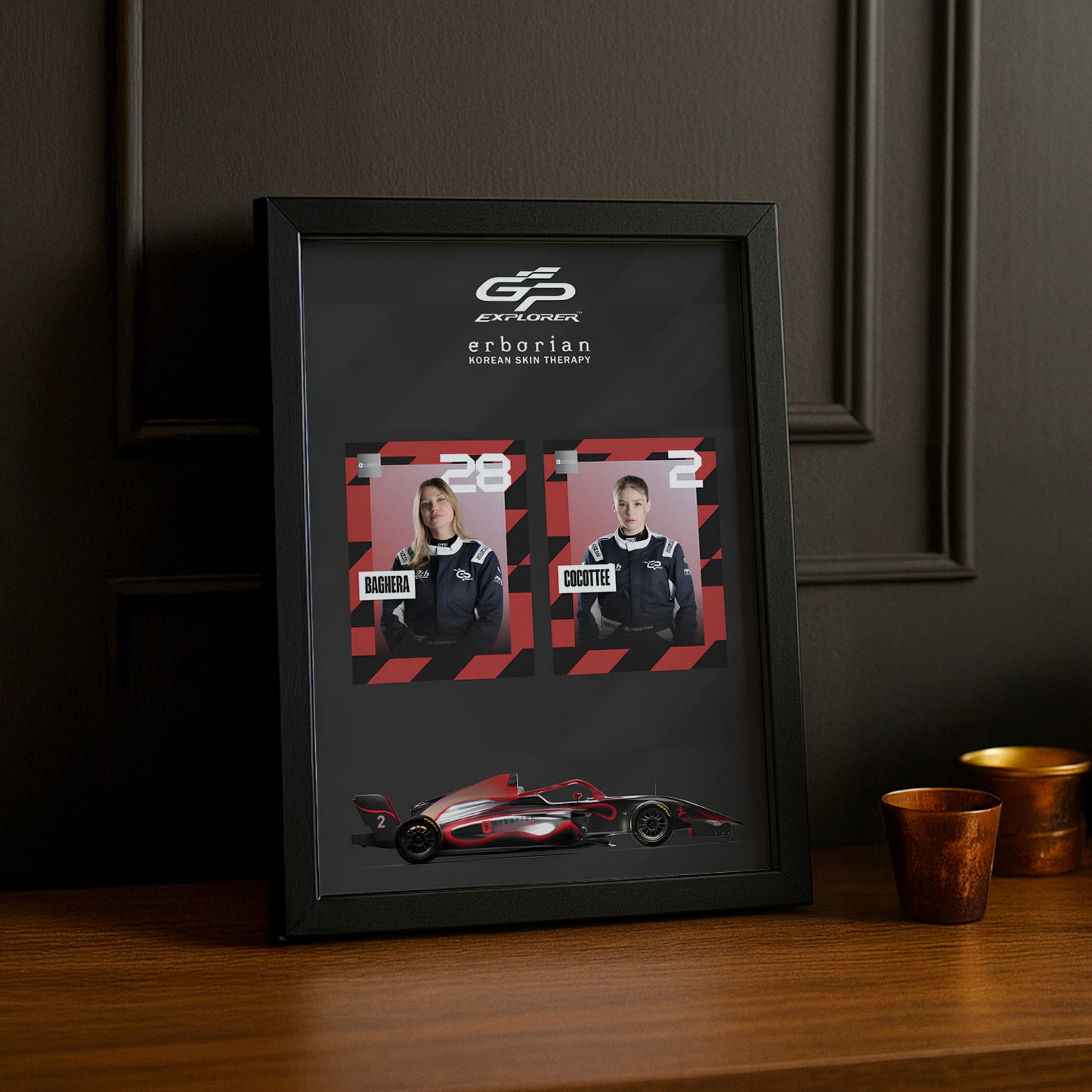Cadre Photo GP Explorer Baghera x Cocotte Erborian