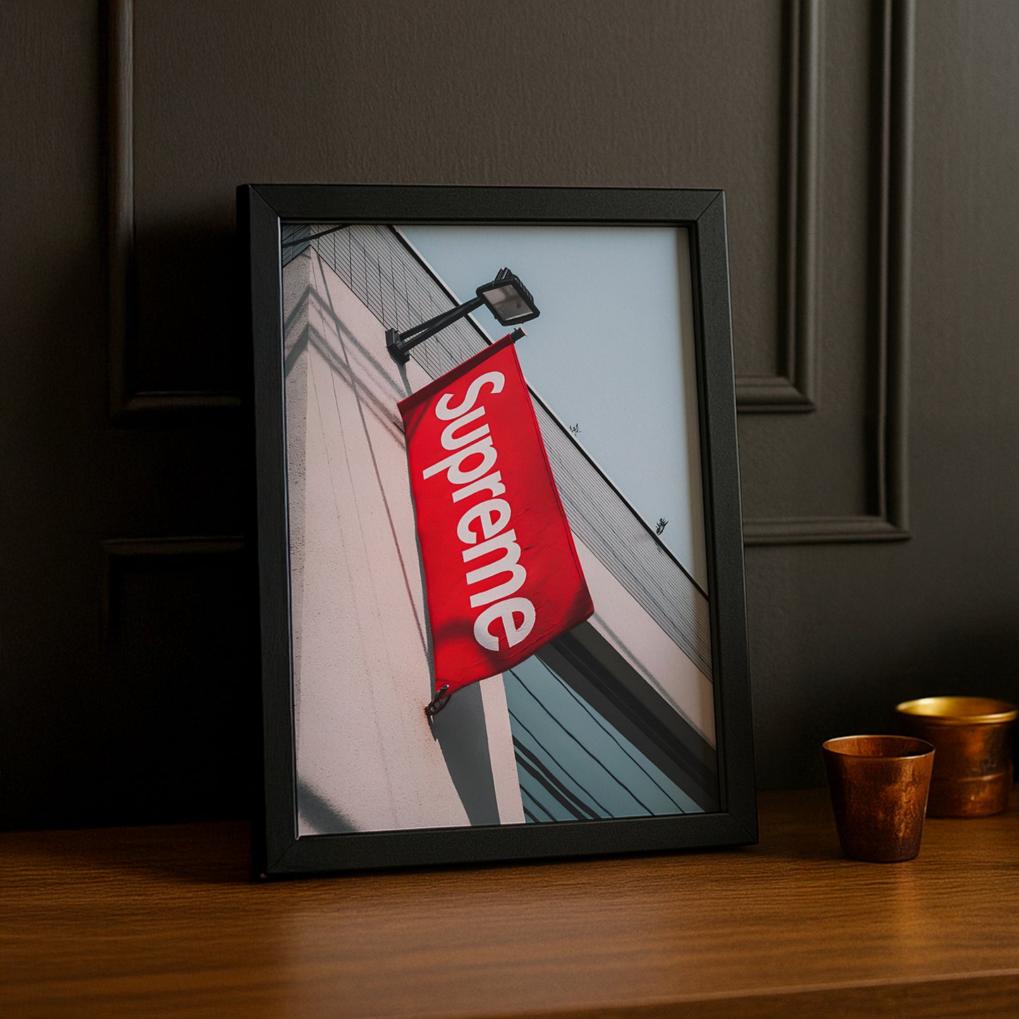 Poster Supreme - Drapeau