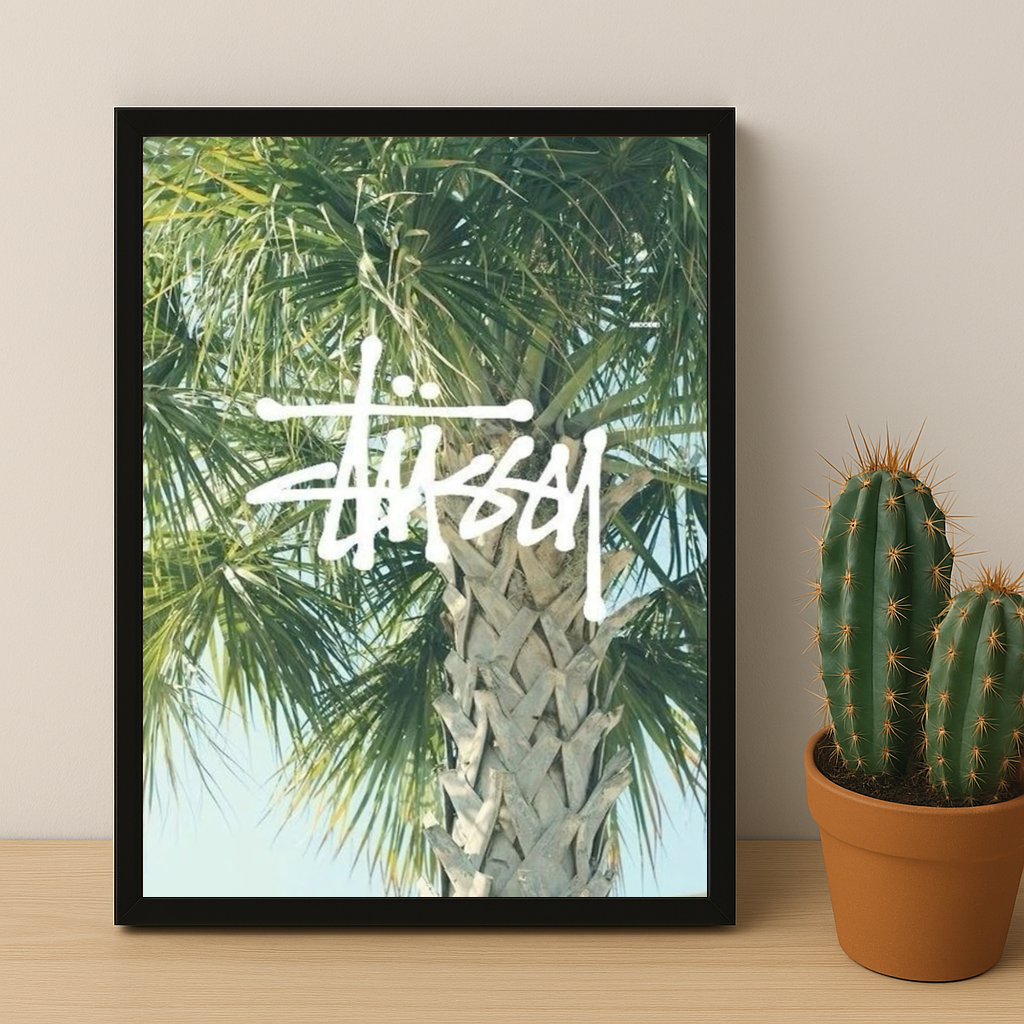 Stüssy Palmier - Poster
