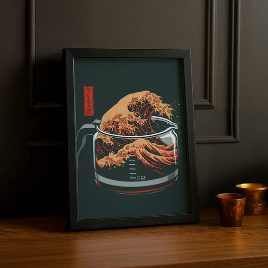 Cadre photo Coffee Lover - Coffee Wave