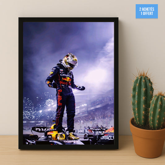 Poster encadrée Formule 1