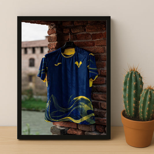 Poster Maillot Football - Hellas Verona Kit 25-26