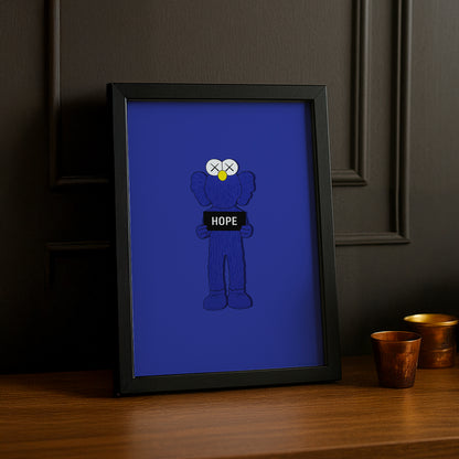 Poster Kaws HOPE
