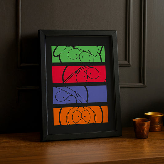 Cadre Photo South Park - Multicolore