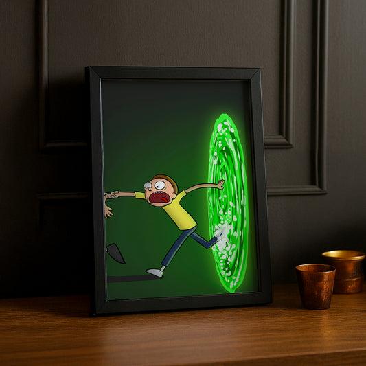 Cadre photo de Rick et Morty