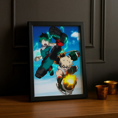 Cadre Photo My Hero Academia - Iconic Duo