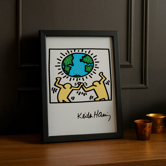 Cadre photo Keith Haring