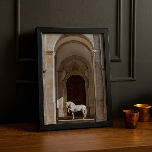 Cadre photo Équitation - Cheval Aesthetic Beige