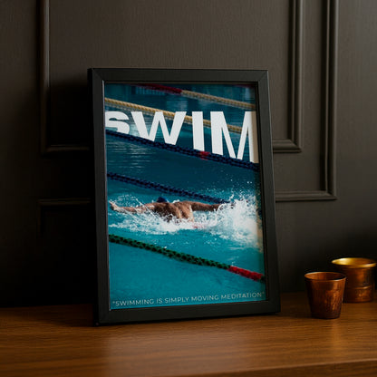 Cadre Photo Natation - Swim