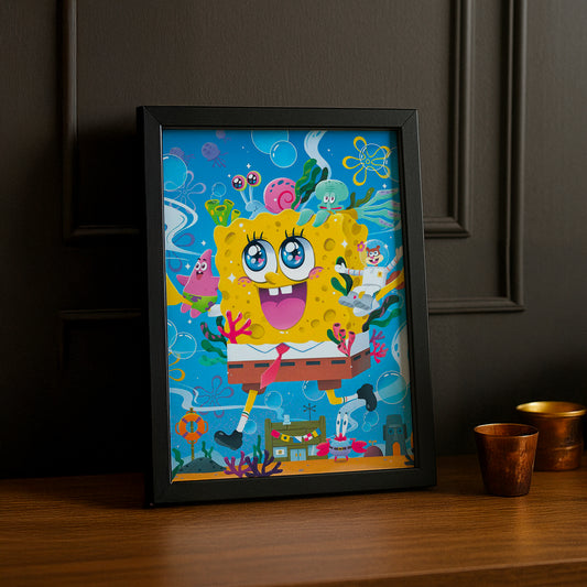 Cadre Photo Bob L'Éponge - Love