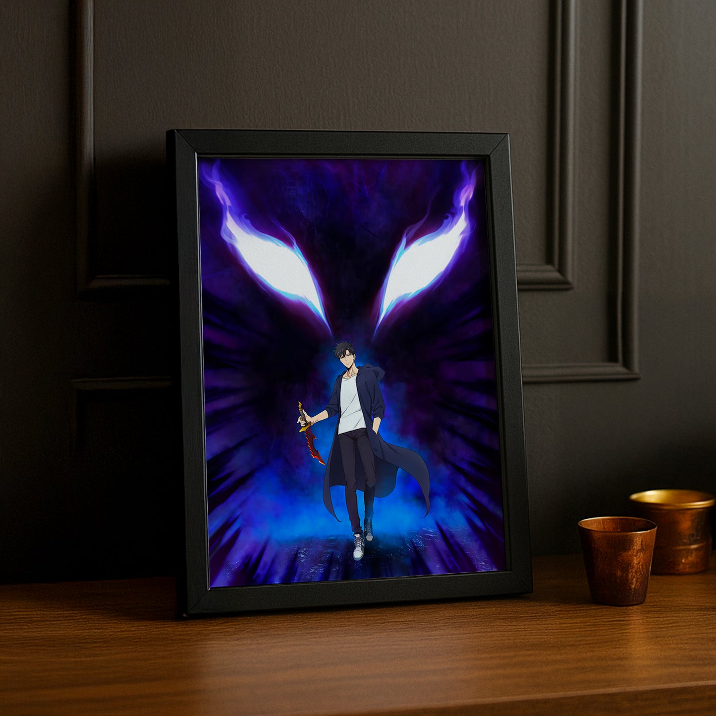 Cadre Photo Solo Leveling - Sung JinWoo Shadow Monarch