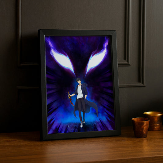 Cadre Photo Solo Leveling - Sung JinWoo Shadow Monarch