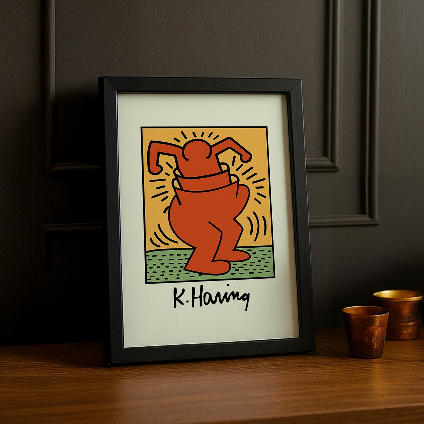 Cadre Photo Keith Haring - Big Boy