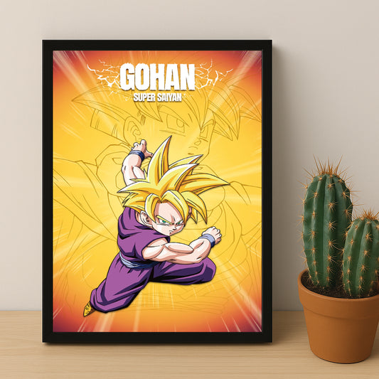 Poster Dragon Ball Z - Gohan Super Saiyan