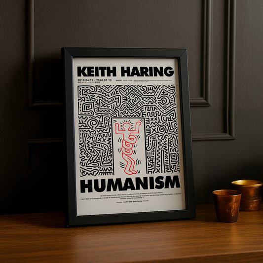 Cadre photo Keith Haring