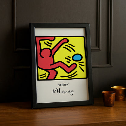 Cadre photo Keith Haring Untitled