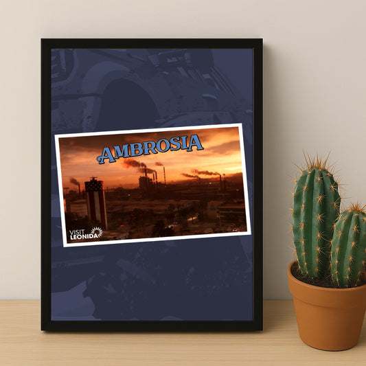 Poster Grand Theft Auto VI - Ambrosia City