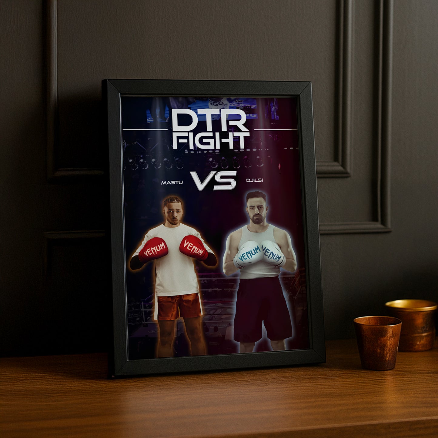 Cadre photo DTR Fight Mastu vs Djilsi