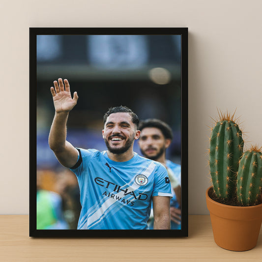 Poster Manchester City - Rayan Cherki