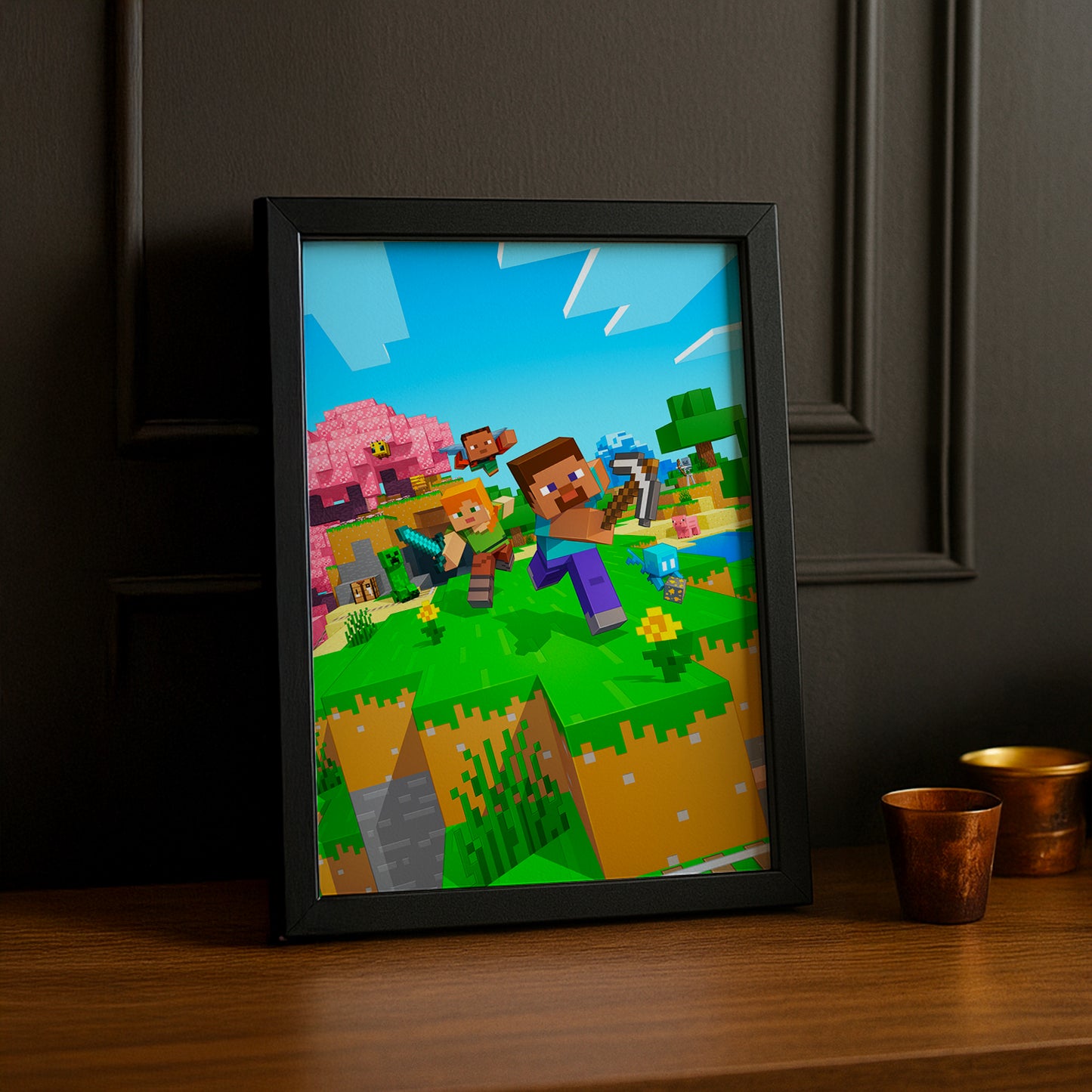 Cadre photo Minecraft - Bedrock