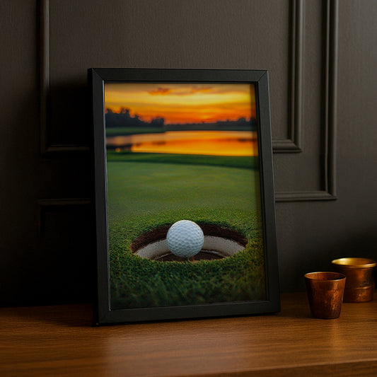 Cadre Photo Golf - Sunset