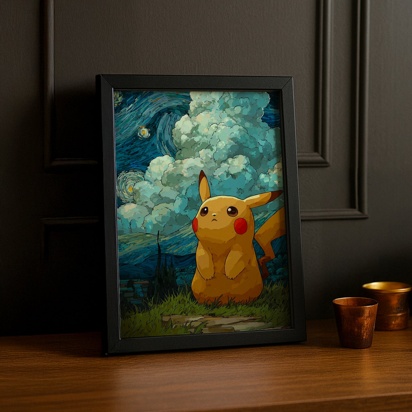 Cadre Photo Pokémon - Pikachu Sad