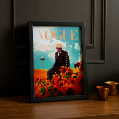 Poster Photo Vogue - Denzel Washington