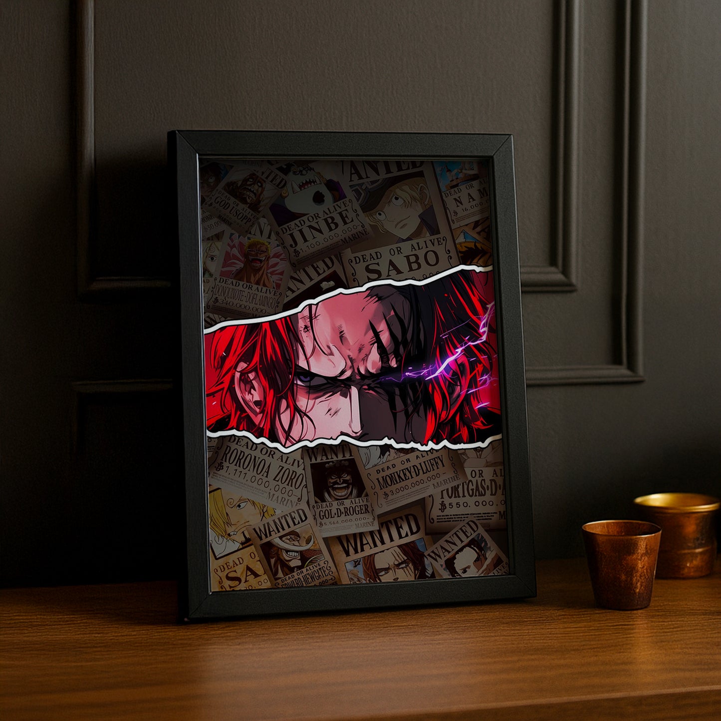 Cadre photo Shanks One Piece
