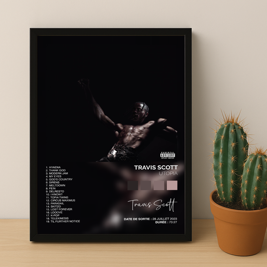 Cadre photo Utopia Travis Scott