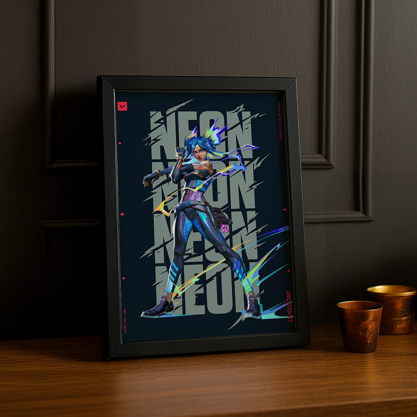 Cadre Photo Valorant - Neon