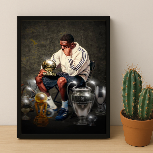 Cadre photo Ousmane Dembélé Ballon d'Or