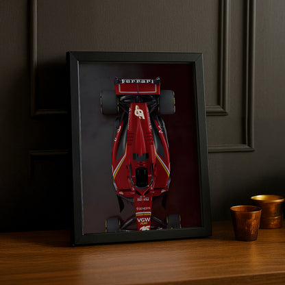 Poster encadrée Formule 1 - Ferrari