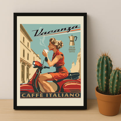 Cadre photo Coffee Lover - Caffè Italiano
