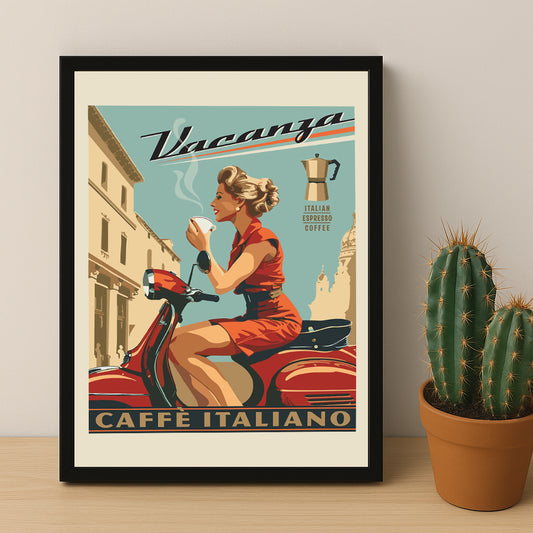Cadre photo Coffee Lover - Caffè Italiano