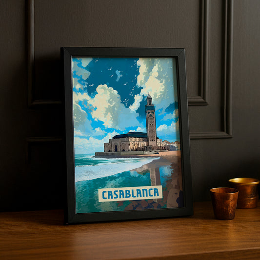 Casablanca Maroc - Poster