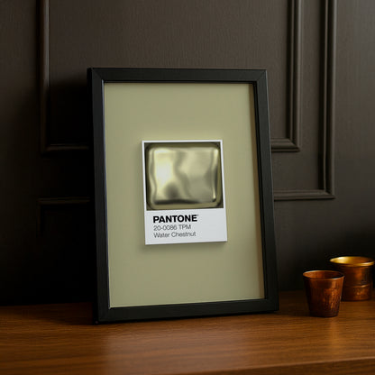 Cadre Photo Pantone Étiquette - Water Chestnut
