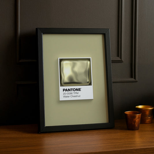Cadre Photo Pantone Étiquette - Water Chestnut