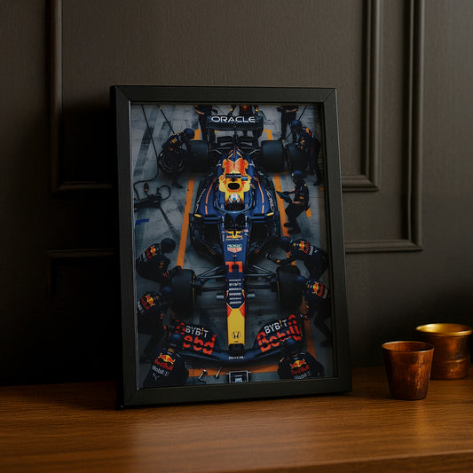Poster encadrée Formule 1 - Redbull