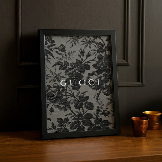 Cadre Photo Gucci - Tapisserie noir